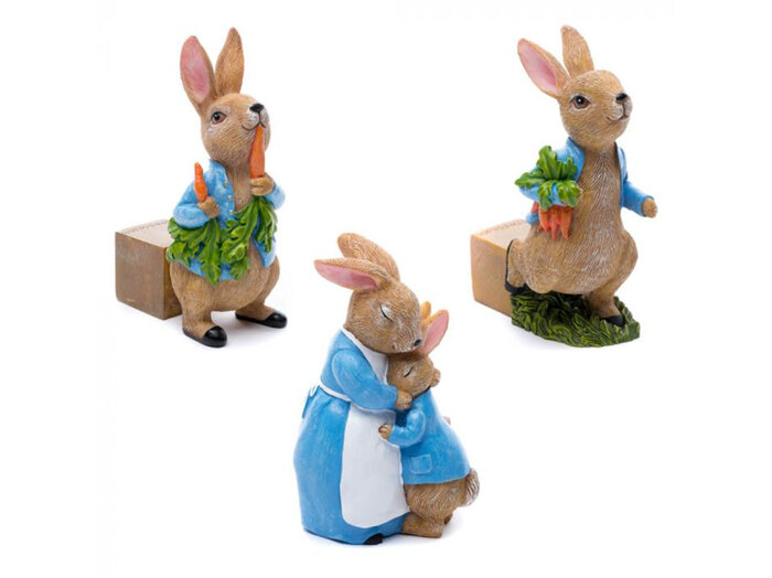 Jardinopia Potty Feet Beatrix Potter Peter Rabbit Set of 3 garden