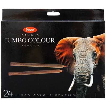 Jasart Studio Jumbo Coloured Pencils
