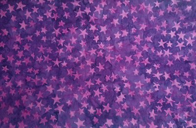 Java Batik - Purple Star