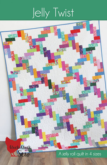 Jelly Twist Quilt Pattern From Cluck Cluck Sew