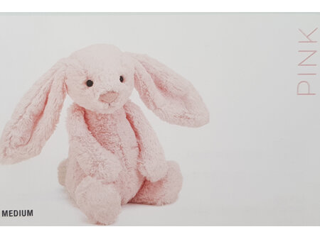 Jellycat Bashful Bunny Baby Pink Medium 31cm
