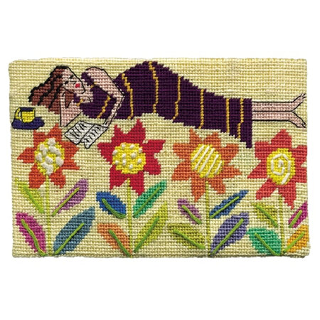 Jennifer Pudney Postcard - Flower Bed