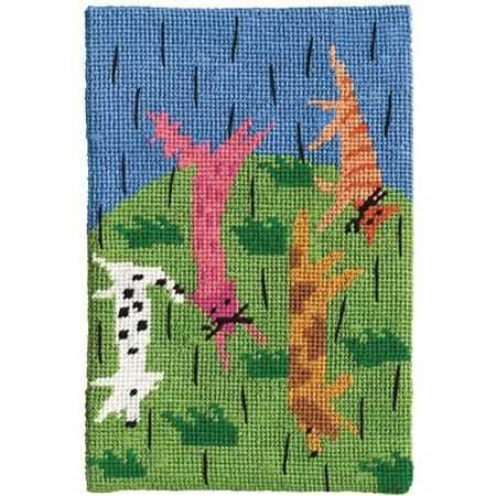 Jennifer Pudney Postcard - Raining Cats and Dogs