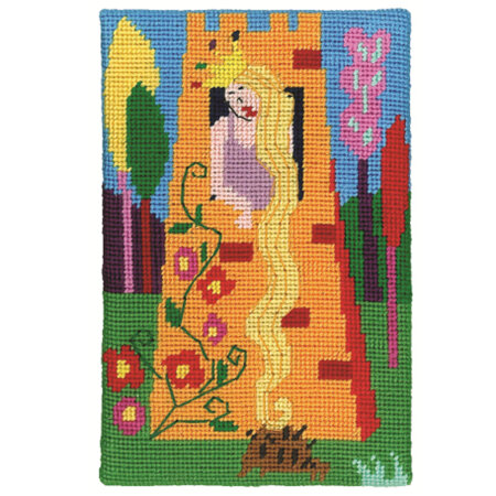 Jennifer Pudney Postcard - Rapunzel