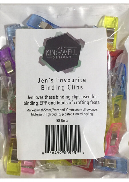 Jen's Favourite Binding Clips by Jen Kingwell