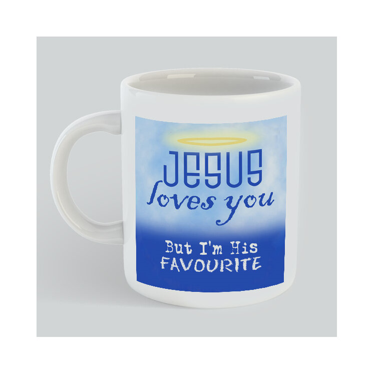 Jesus loves you i'm favourite Mug