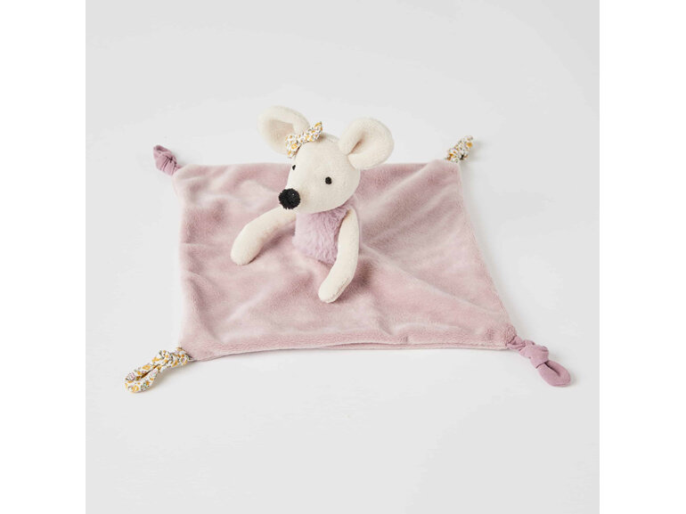 Jiggle & Giggle Ava Mouse Plush Comforter 23cm baby