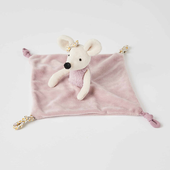 Jiggle & Giggle Ava Mouse Plush Comforter 23cm baby
