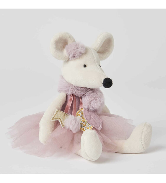 Jiggle & Giggle Grace Mouse Princess Plush Toy 30cm