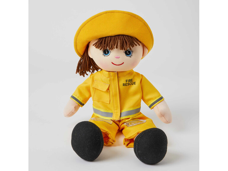 Jiggle & Giggle My Best Friend Ella Firefighter 40cm doll