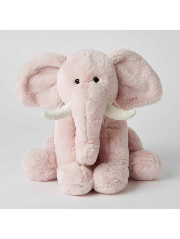 Jiggle & Giggle Plush Elephant - Pink