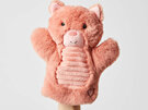 Jiggle & Giggle Sweetheart Slouchie Cat Plush Hand Puppet kids toy