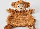 Jiggle & Giggle Sweetheart Slouchie Monkey Plush Comforter baby