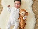 Jiggle & Giggle Sweetheart Slouchie Monkey Plush Comforter baby