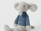 Jiggle & Giggle Twiggy the Elephant Plush 33cm soft toy kids baby