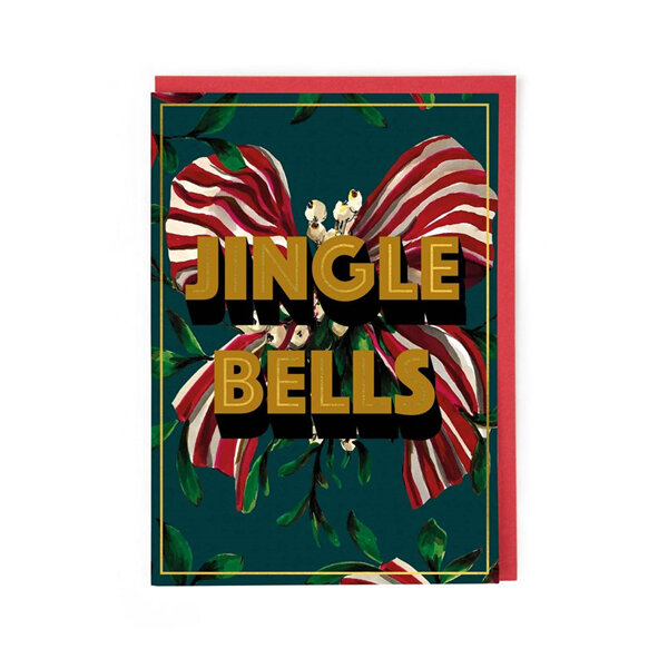 Jingle Bells Christmas Card | Cath Tate
