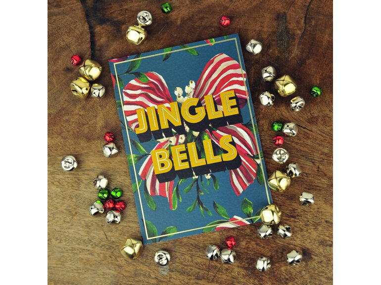 Jingle Bells Christmas Card | Cath Tate