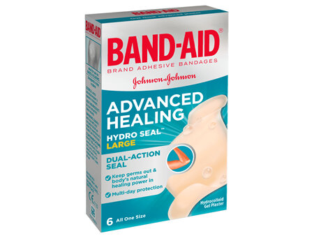 J&J Bandaid Advanced Healing 6 Large