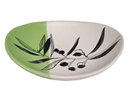Jo Luping Design Olives Ceramic 10cm Bowl Dipped Green
