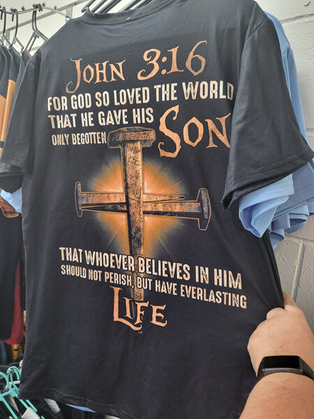John 3:16 Adults Top