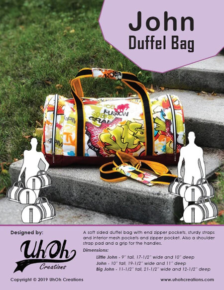 John Duffel Bag from UhOh Creations