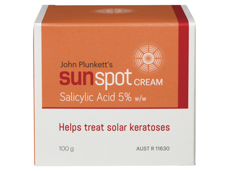 John Plunkett Sunspot Cream 100G