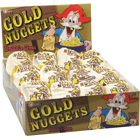 Jojo bubble gum nuggets - 1 x 50 gram bag