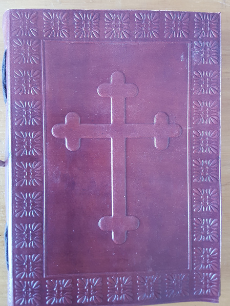 Journal 16A - Journal with Budded Cross