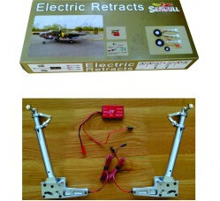 JP Hobby Electric Retract (Main Gear Set) 2pcs only for SKYRAIDER 86in 100 Degree Rotating Main Gear