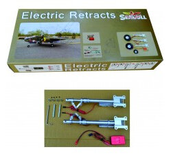 JP Hobby Electric Retract set for P-47 81in (50cc-60cc) SEA306 by Seagull Models
