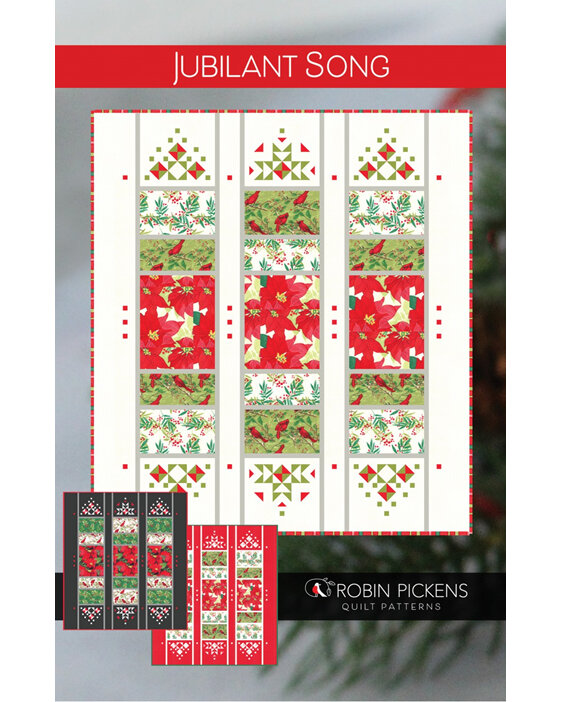 Jubilant Song Quilt Pattern from Robin Pickens