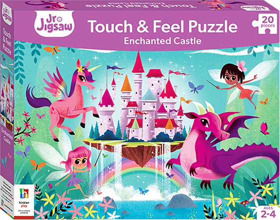 Junior Jigsaw Touch & Feel Enchanted Castle 20 Piece Puzzle