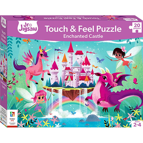 Junior Jigsaw Touch & Feel Enchanted Castle 20 Piece Puzzle