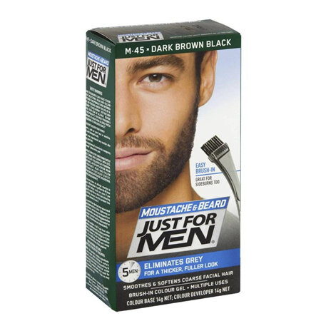 Just For Men Beard/Moustache Dark Brown Black