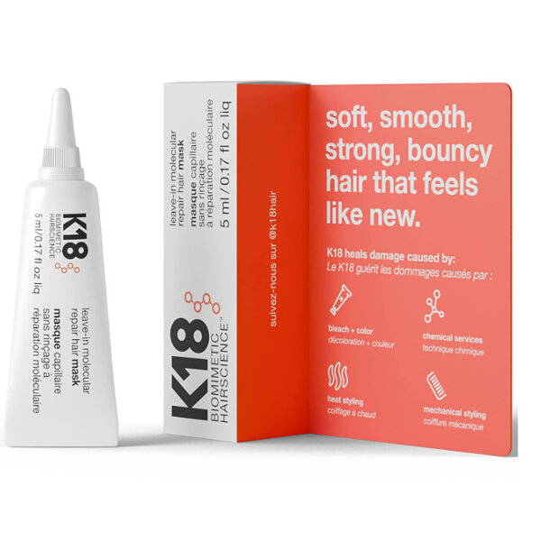 K18 Leave-In Molecular Repair Mask 5ml