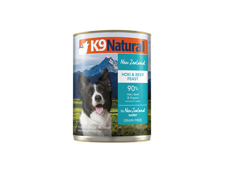 K9 Natural Canned Hoki & Beef Feast
