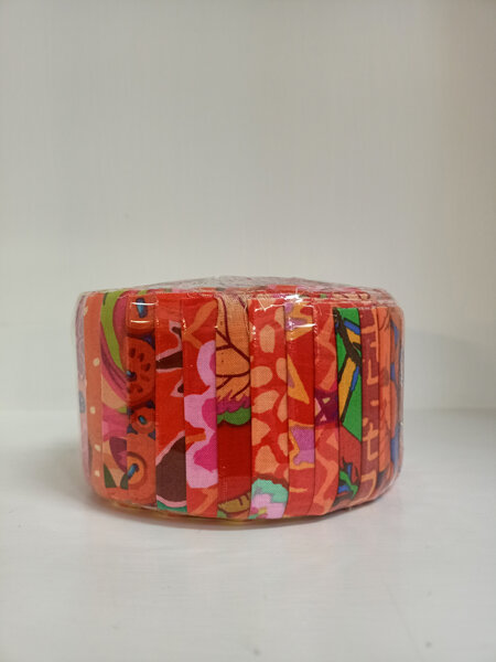 Kaffe Fassett Jelly Roll - Oranges & Reds