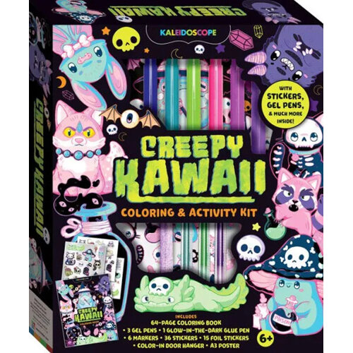 Kaleidoscope Creepy Kawaii Colouring & Activity Kit
