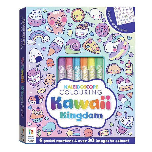 Kaleidoscope Kawaii Scented Colouring Kit