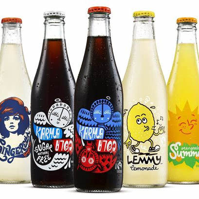 Karma Cola Organic Cold Beverages - Mixed