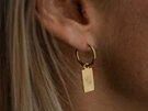 Katy B - Daisy Hoop Earrings (Gold)