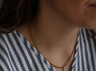 Katy B - Large T Bar Necklace (Gold)