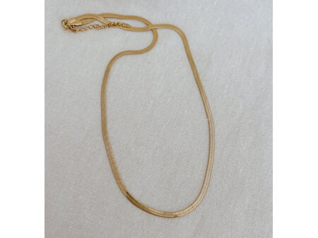 Katy B - Snake Chain Necklace (Gold)