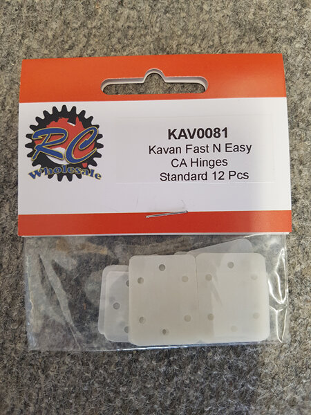KAVAN Fast N Easy CA Hinges (Standard) 12 pieces