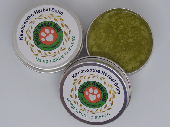 Kawasoothe herbal skin balm for dogs