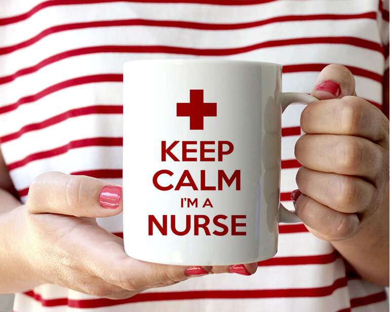 Keep Calm I'm a Nurse Mug