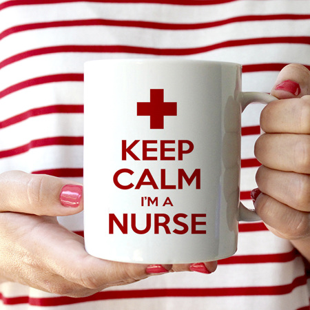Keep Calm Nurse Mug