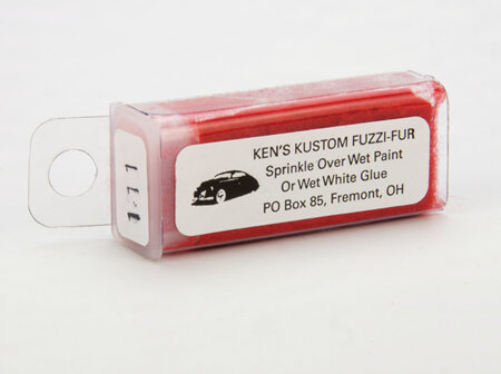 Ken's Kustom Fuzzi Fur - Bright Red (KEN111)