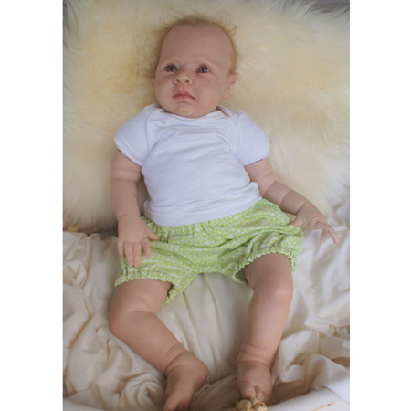 'Kensley' Bloomers, 'Scribble, Grass' 100%  Cotton, 6-9 months