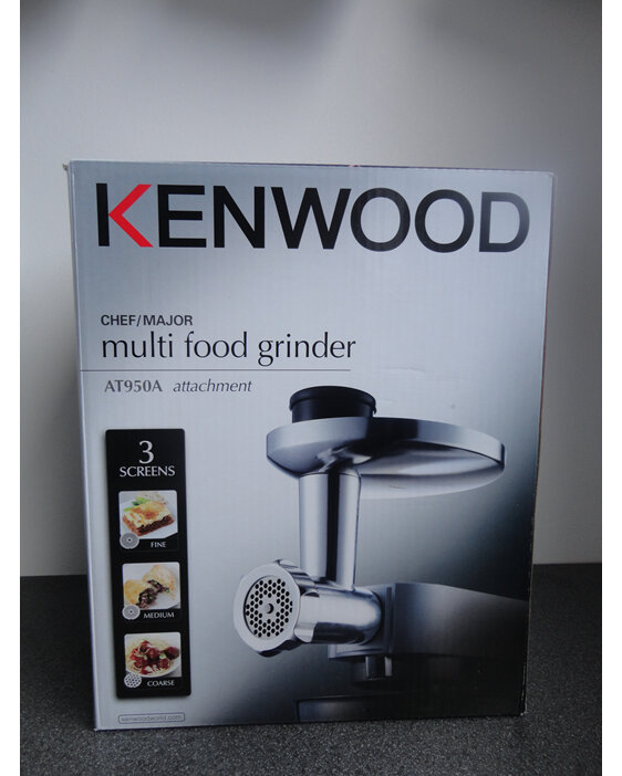 My Kenwood Chef Multi-Food Grinder Attachment (AKA Mincer